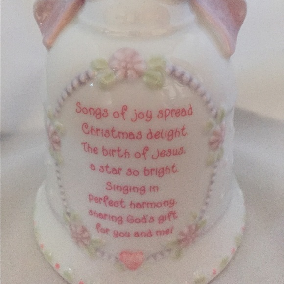 PRECIOUS MOMENTS 1997 Christmas bell perfect - Picture 2 of 16